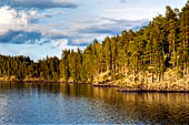 Parco Nazionale di Linnansaari. Durante la navigazione tra Oravi e Savonlinna. 